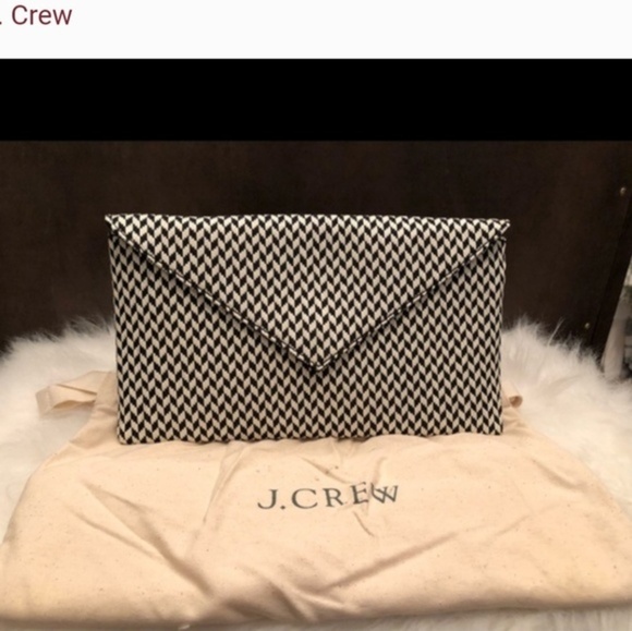 J. CREW Raffia envelope clutch‎ - Picture 2 of 3